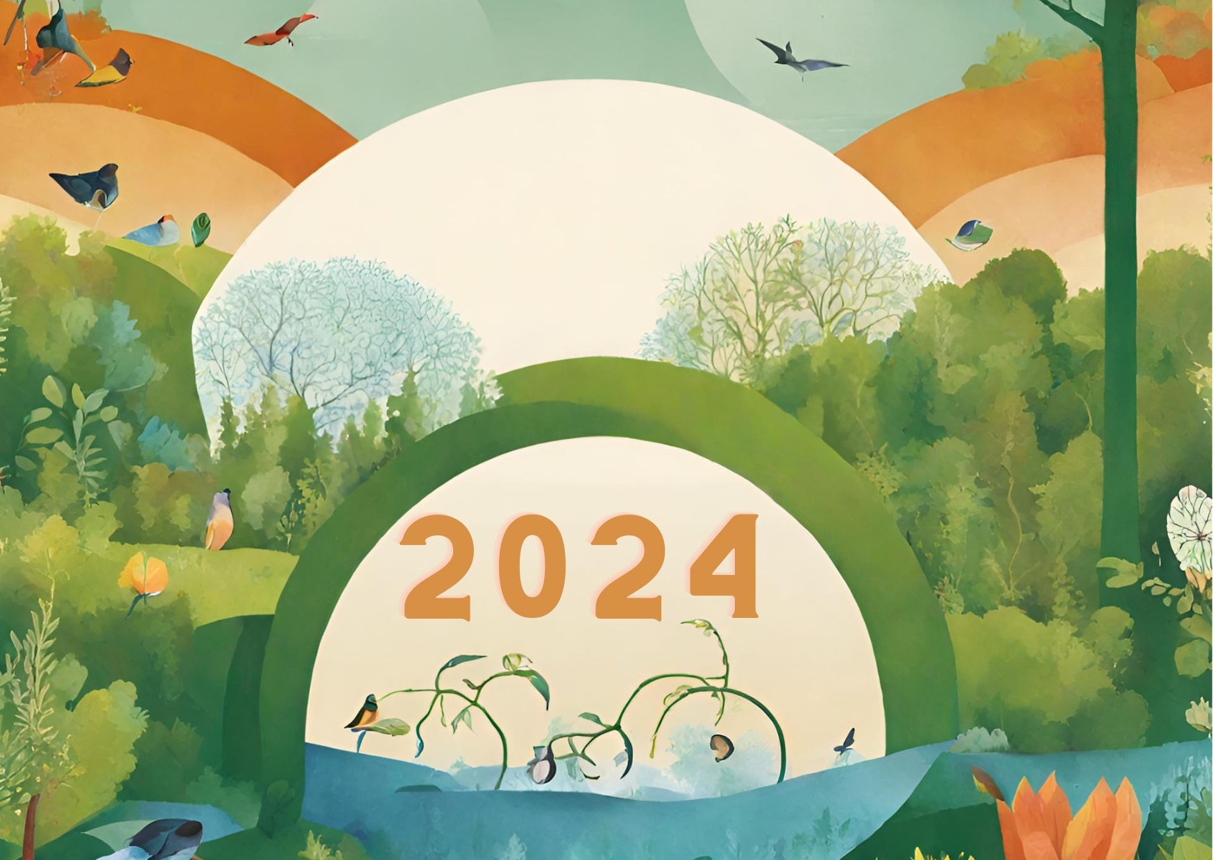 Carte de vœux de GéeAude