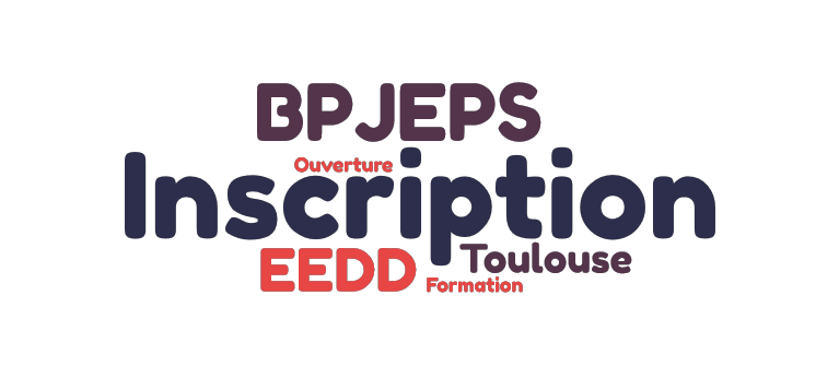 Nuage de mots ouverture BPJEPS