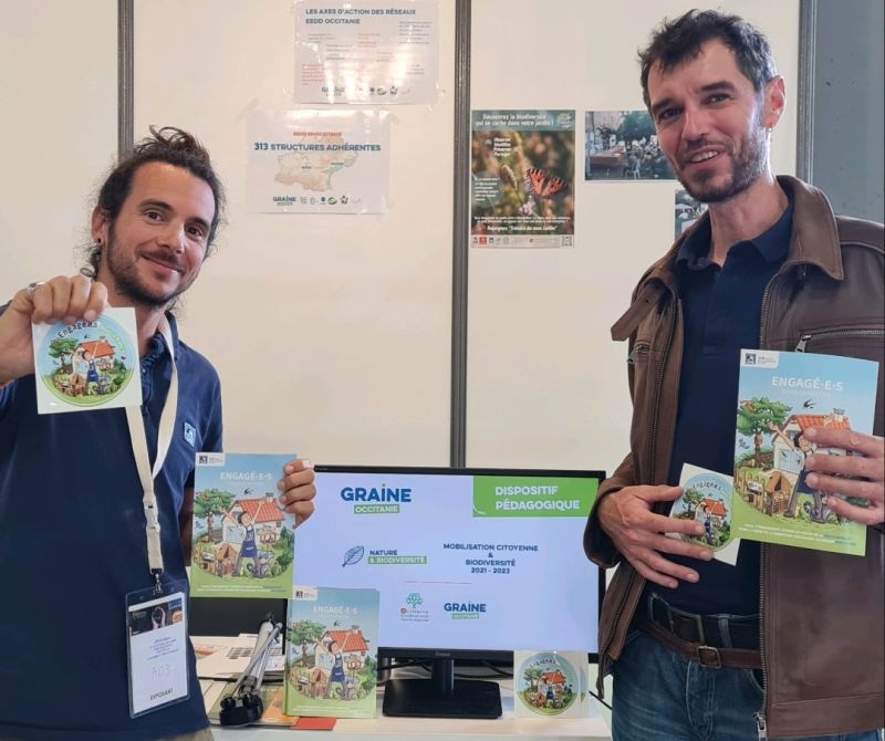 Inauguration livret Engagé.es pour la nature