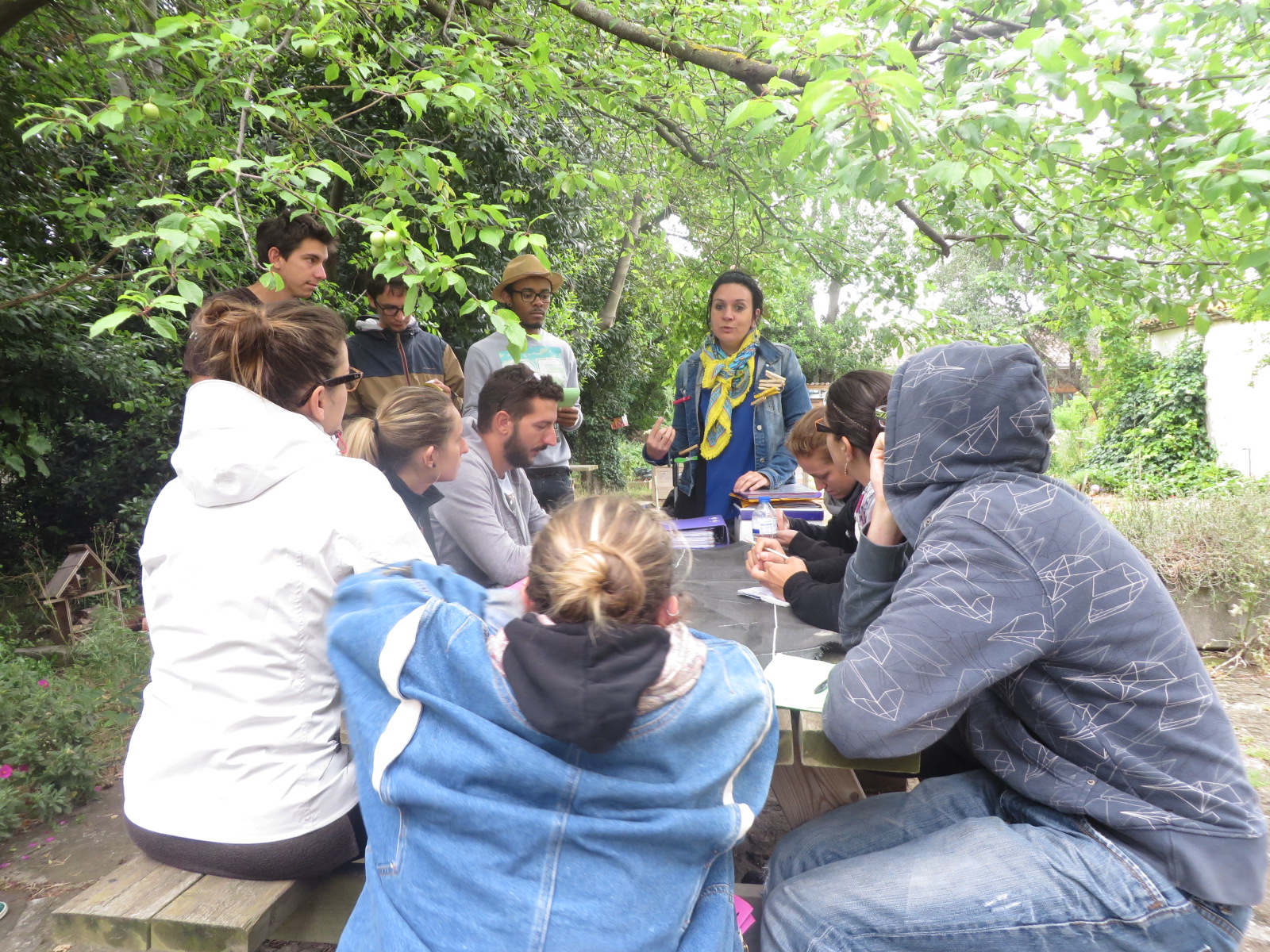 Groupe de formation - Photo tirée d'une formation en 2018