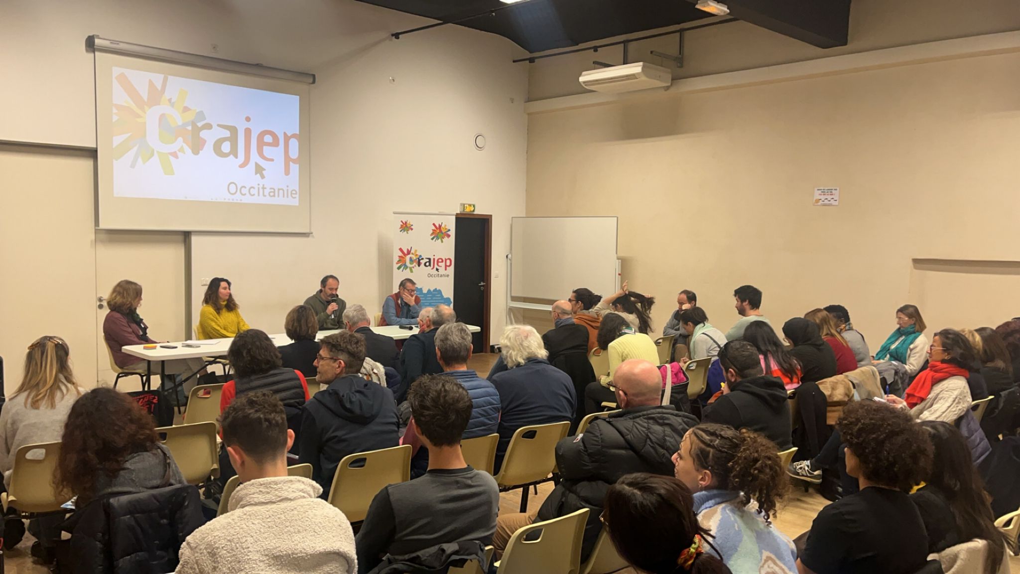 Salle de conférence et projection