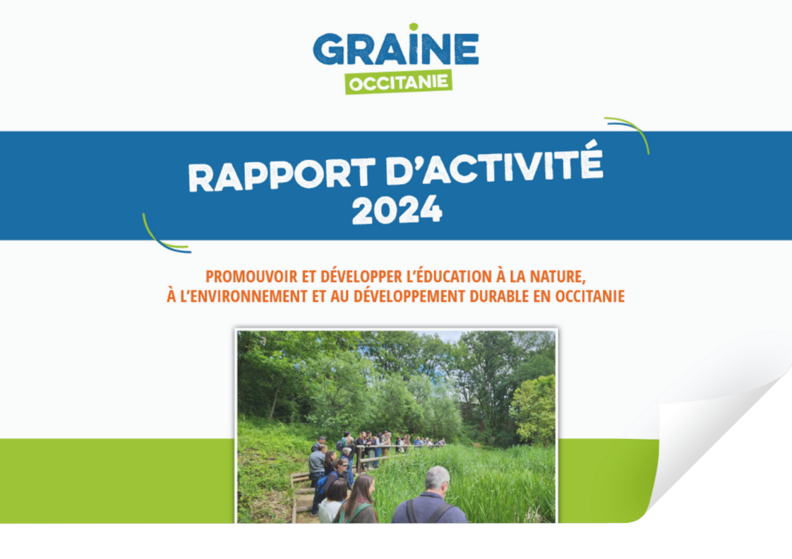 Couverture du rapport d’activité 2024