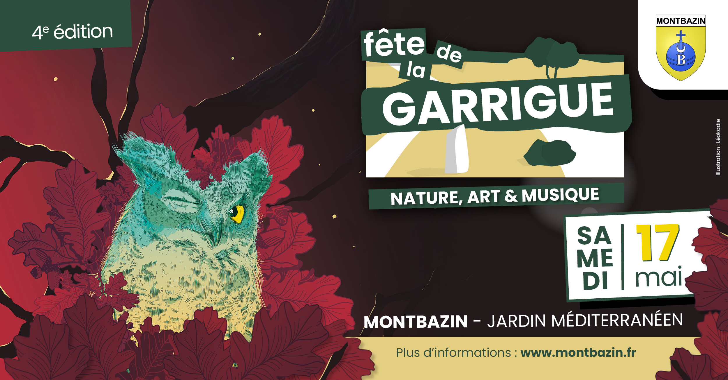 Affiche de la Fête de la garrigue