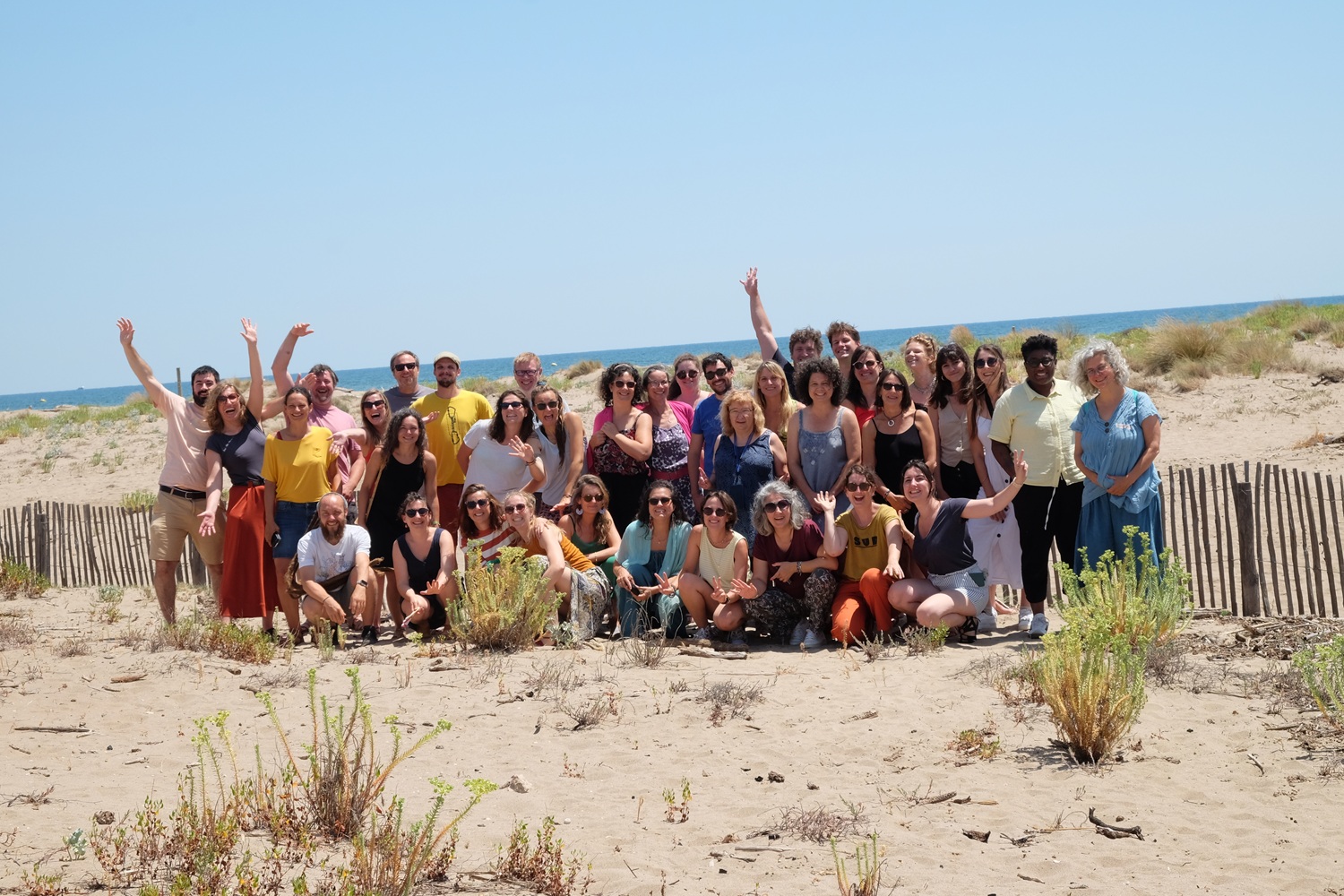Photo de groupe du séminaire des réseaux EEDD Occitanie 2025 - Damien Berger